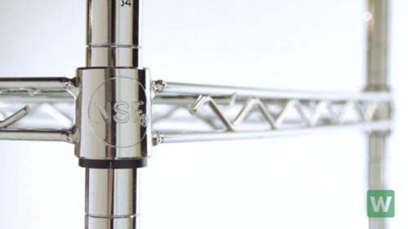 chrome shelf